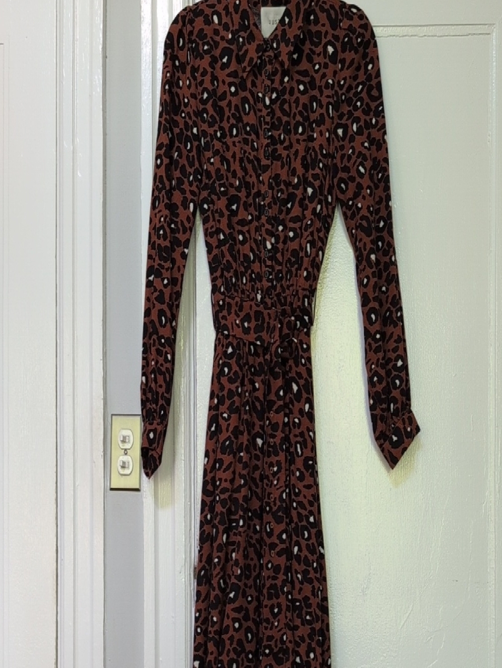 Just Female Leopard Print Dress - Picture 3 of 6
